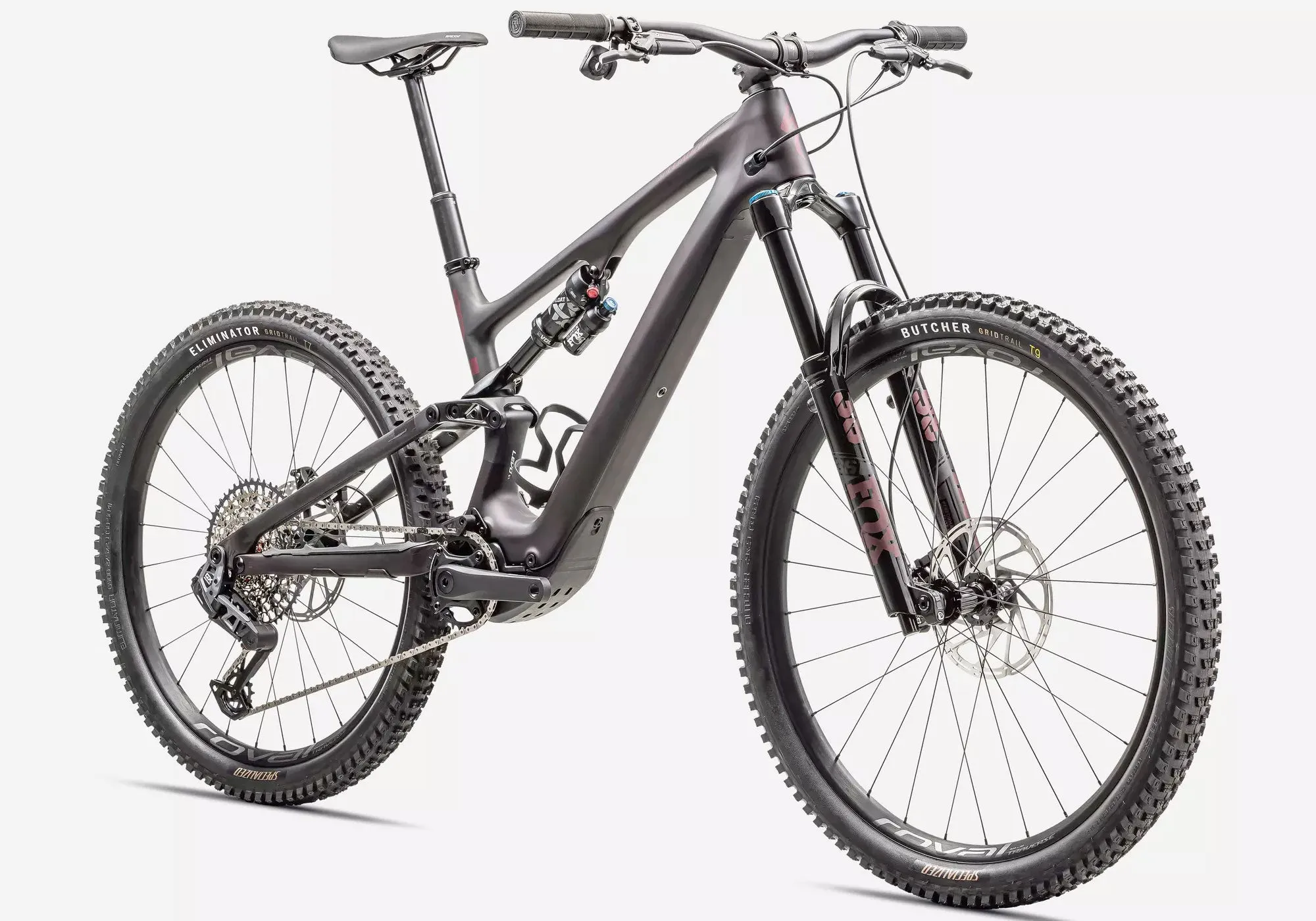 Specialized Turbo Levo SL Expert Carbon, Unisex Electric Mountain Bike - Satin Red Tint Over Carbon