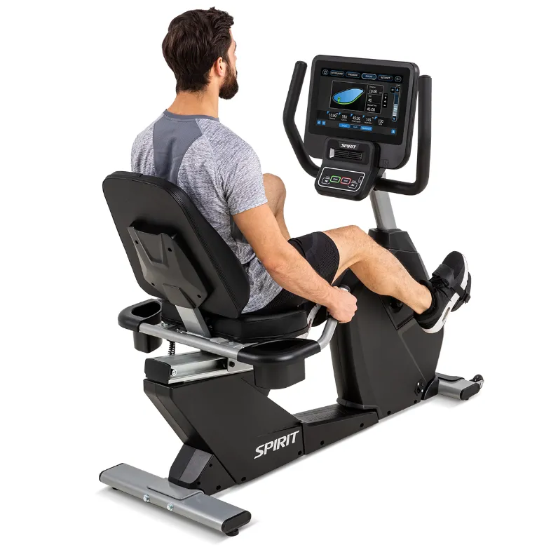 Spirit Medical Systems Group Spirit Fitness CR800 ENT-SM Semi-Recumbent Bike