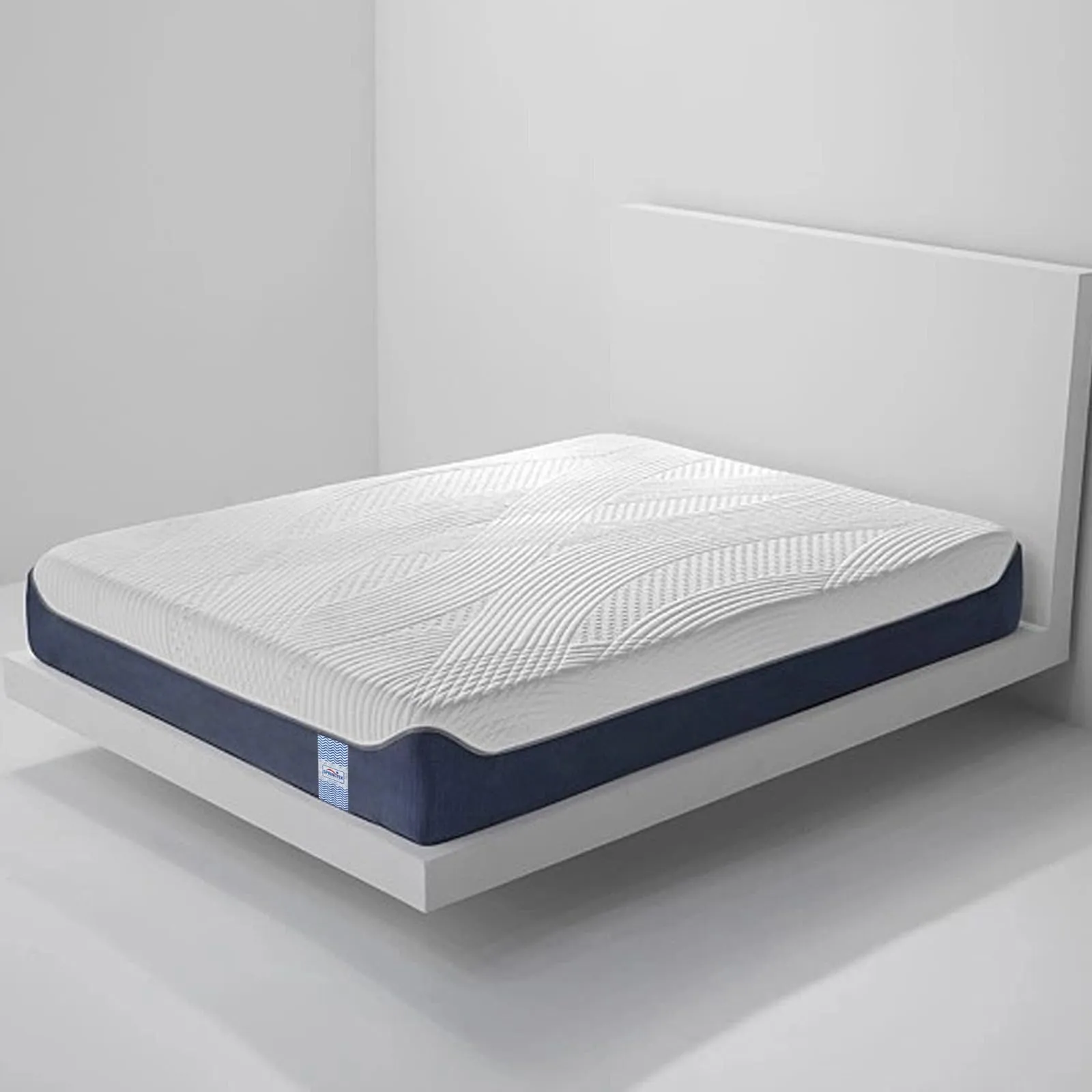 Springtek Mattress | WaveMax German Technology 5 Layer Pressure Relief & Cooler Sleep HR Foam Orthopaedic Mattresses with Superior Comfort, 6 Inches Double Size Gadda | 72x48 Inch