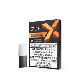 STLTH X Mango Peach Banana Vape Pods
