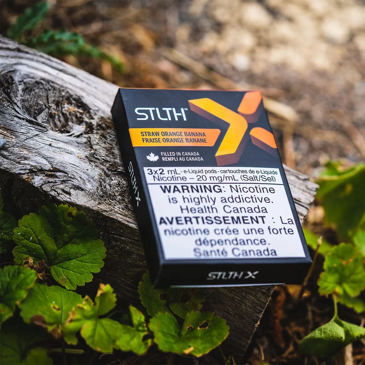 STLTH X Straw Orange Banana Vape Pods