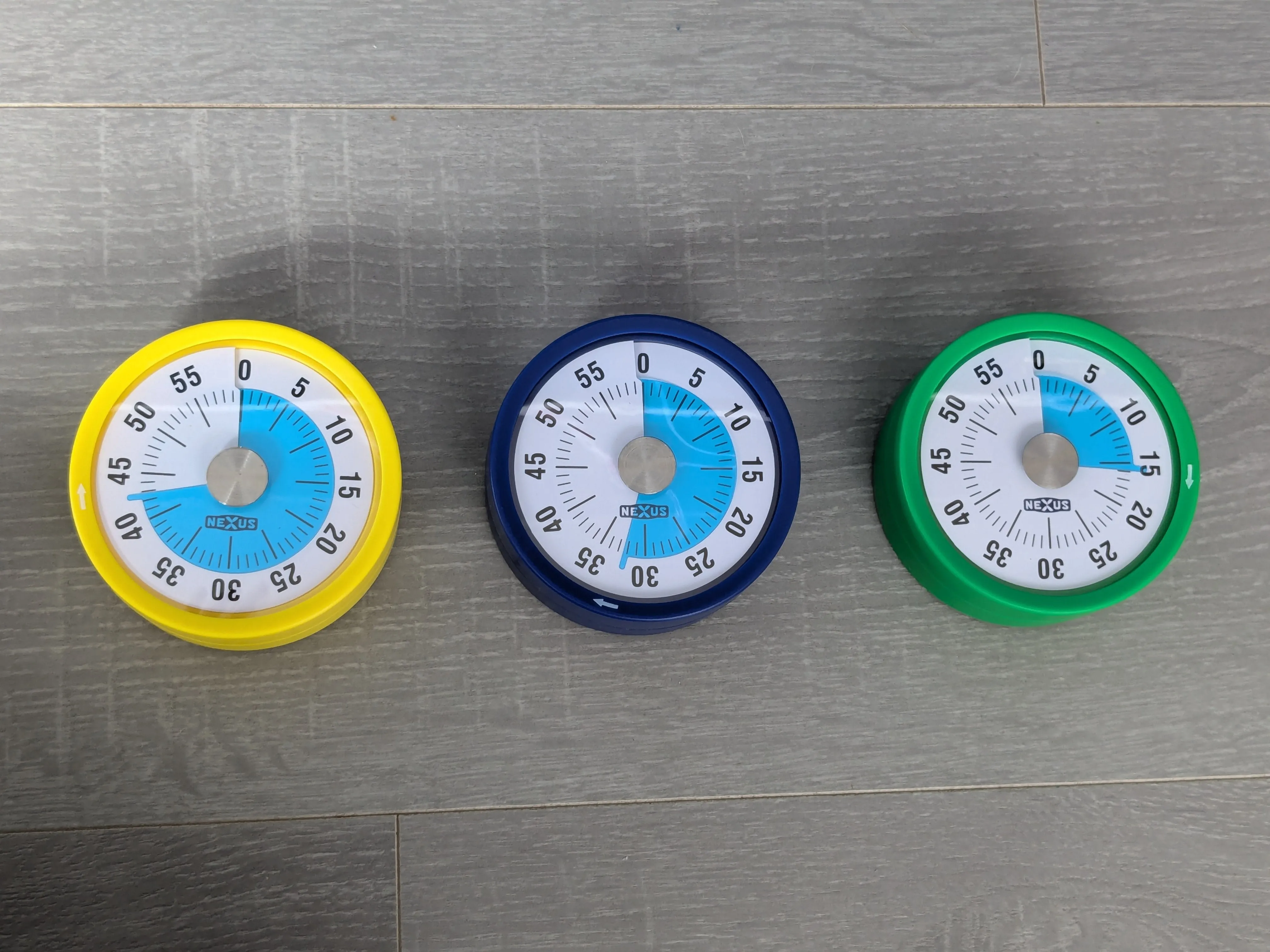 Stop and Start Count Away Timers - Magnetic PACK of 3