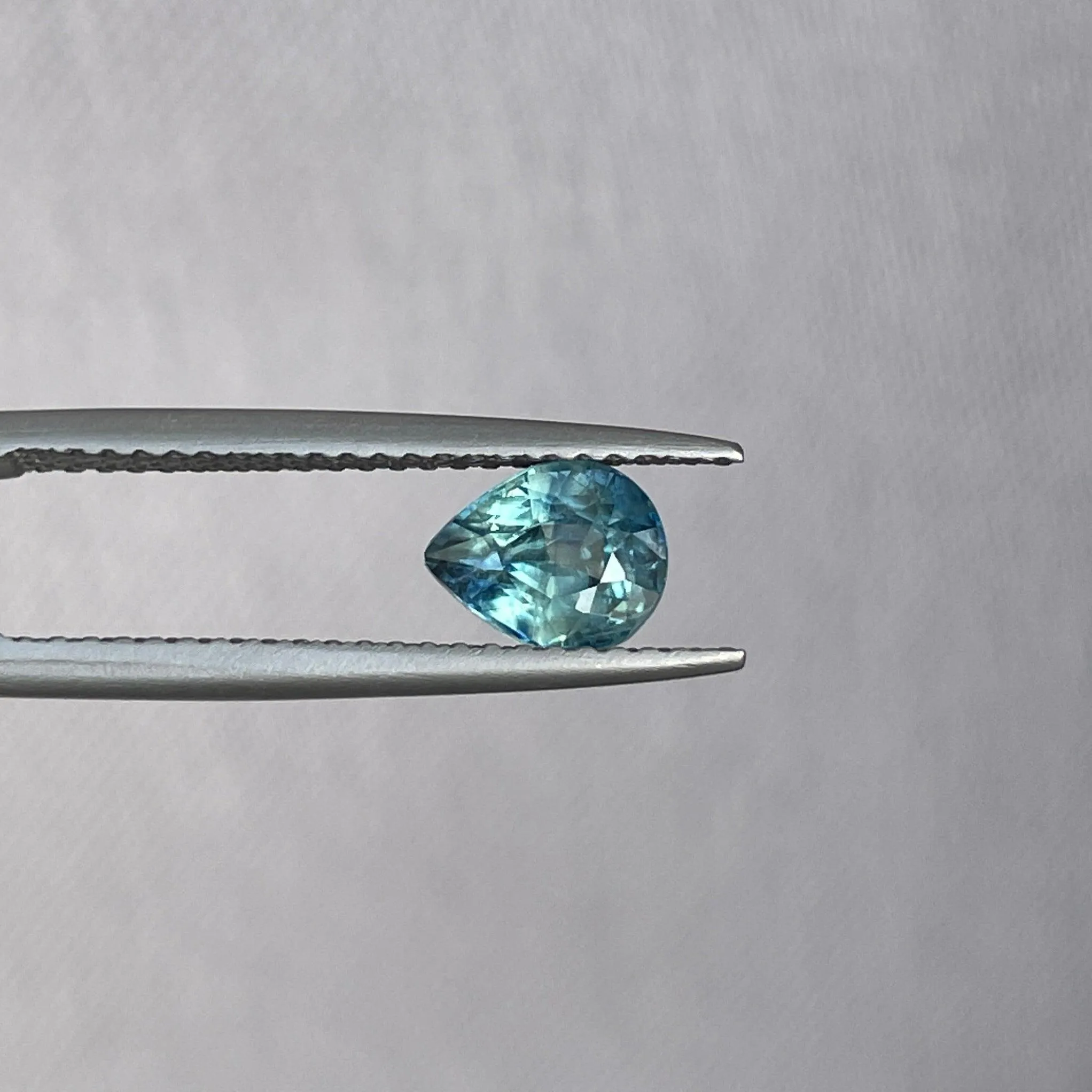 This 1.14 crt Green Sapphire is well cut to bring out the best colour and lustre, and has a perfect colour blend.