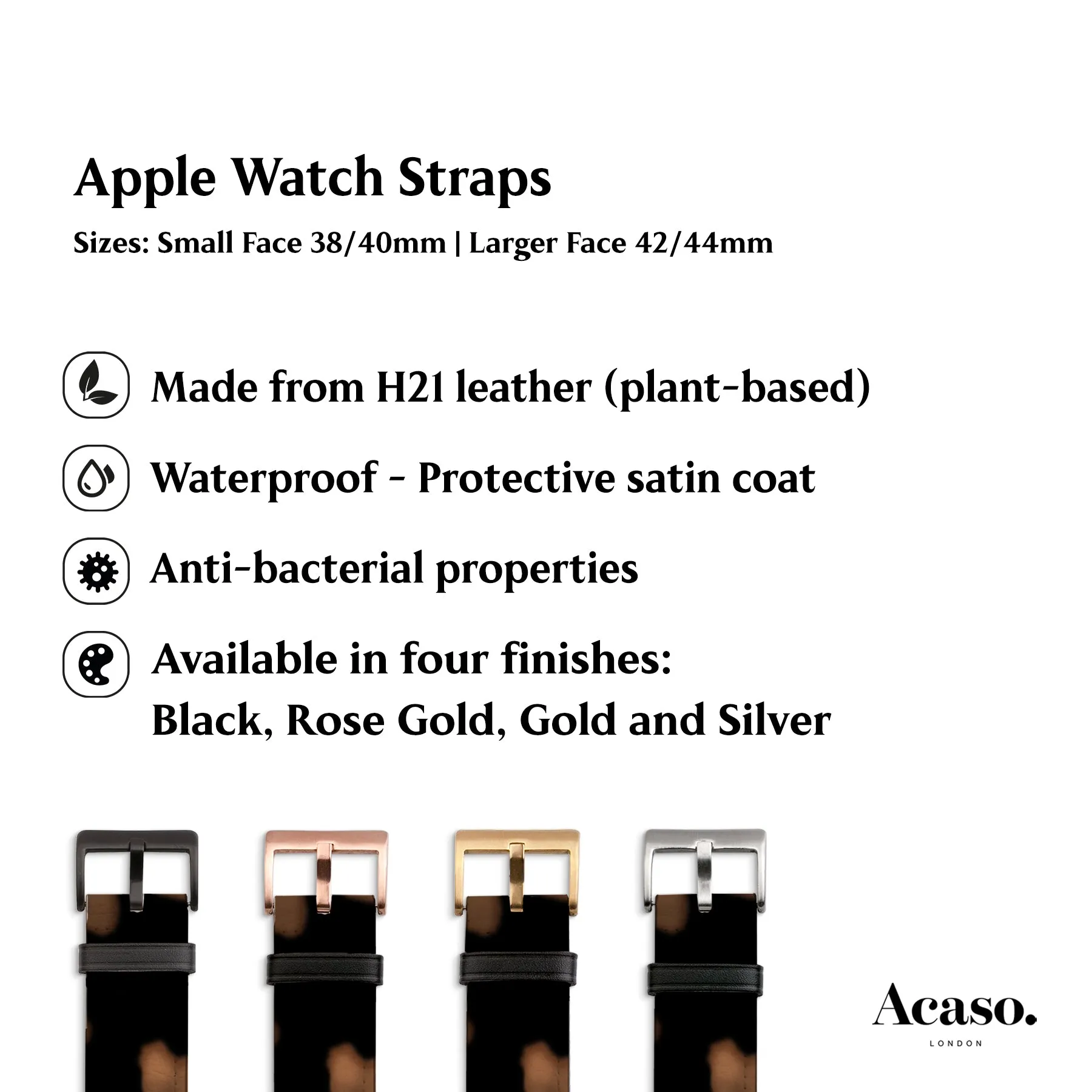 Tortoise Shell Apple Watch Strap