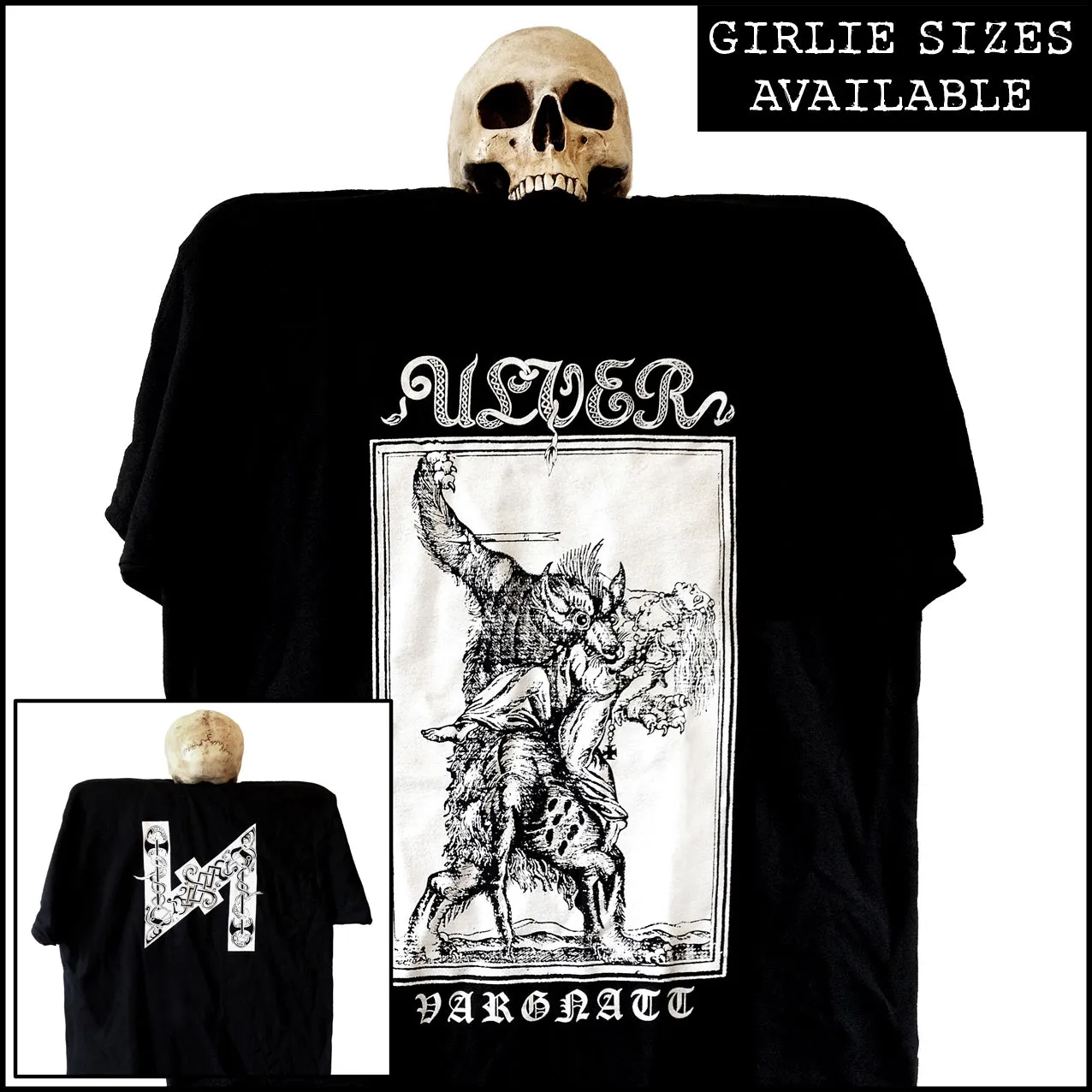 ULVER - 'Vargnatt' shirt / girlie shirt