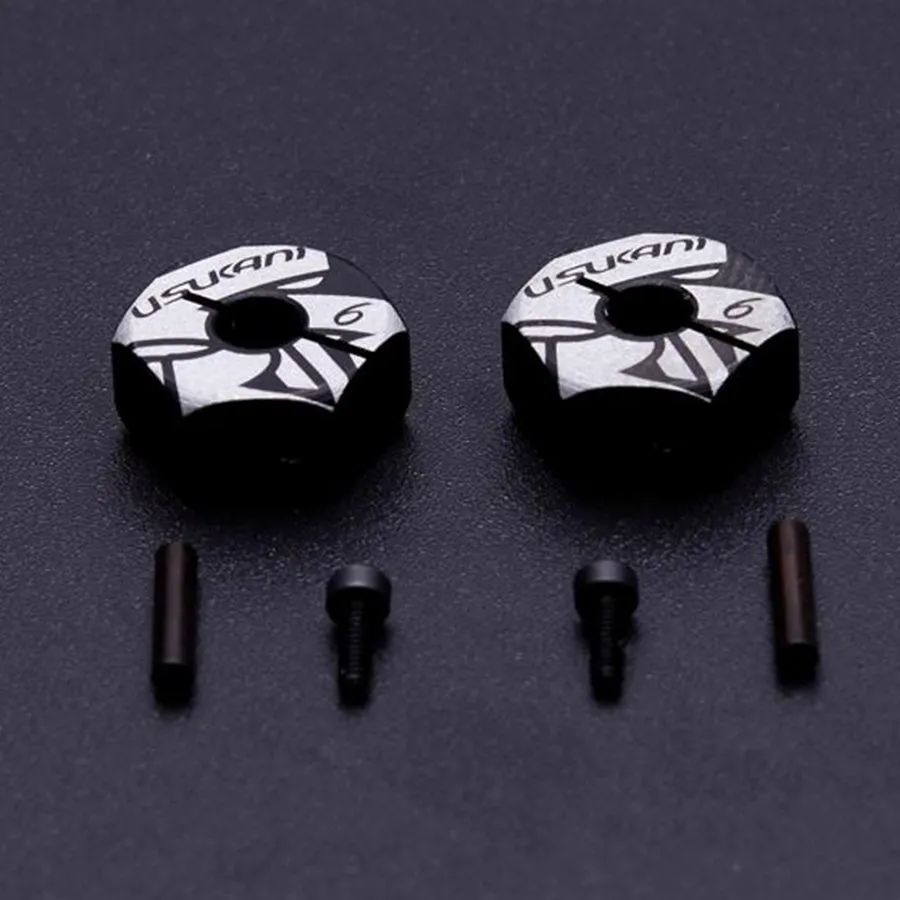 Usukani Alum. Clamping Wheel Hub 6mm