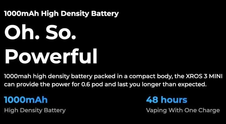 Vaporesso Xros 3 Mini Pod Kit