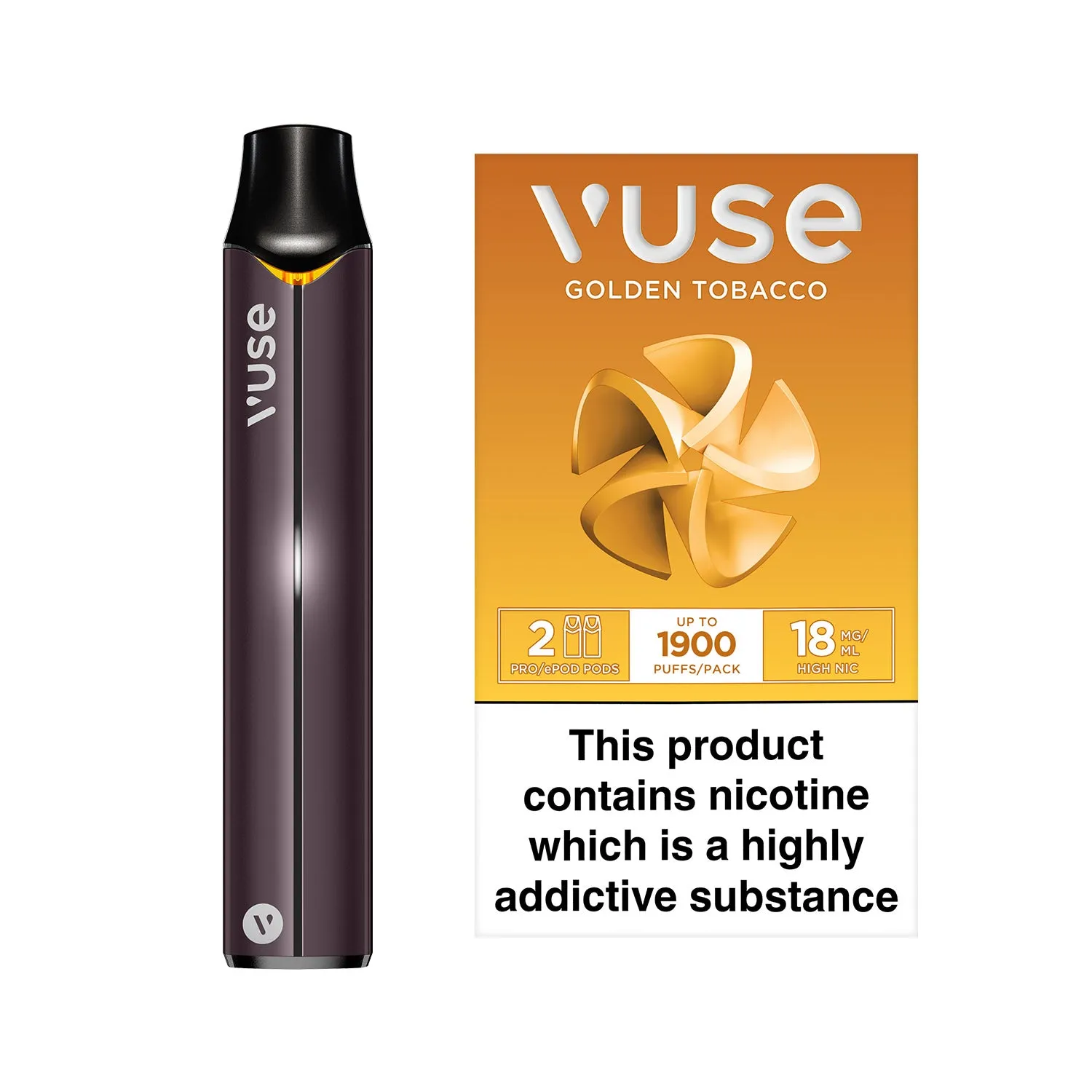 Vuse Pro Device Kit Black & Vuse Pro Pods vPro Bundle