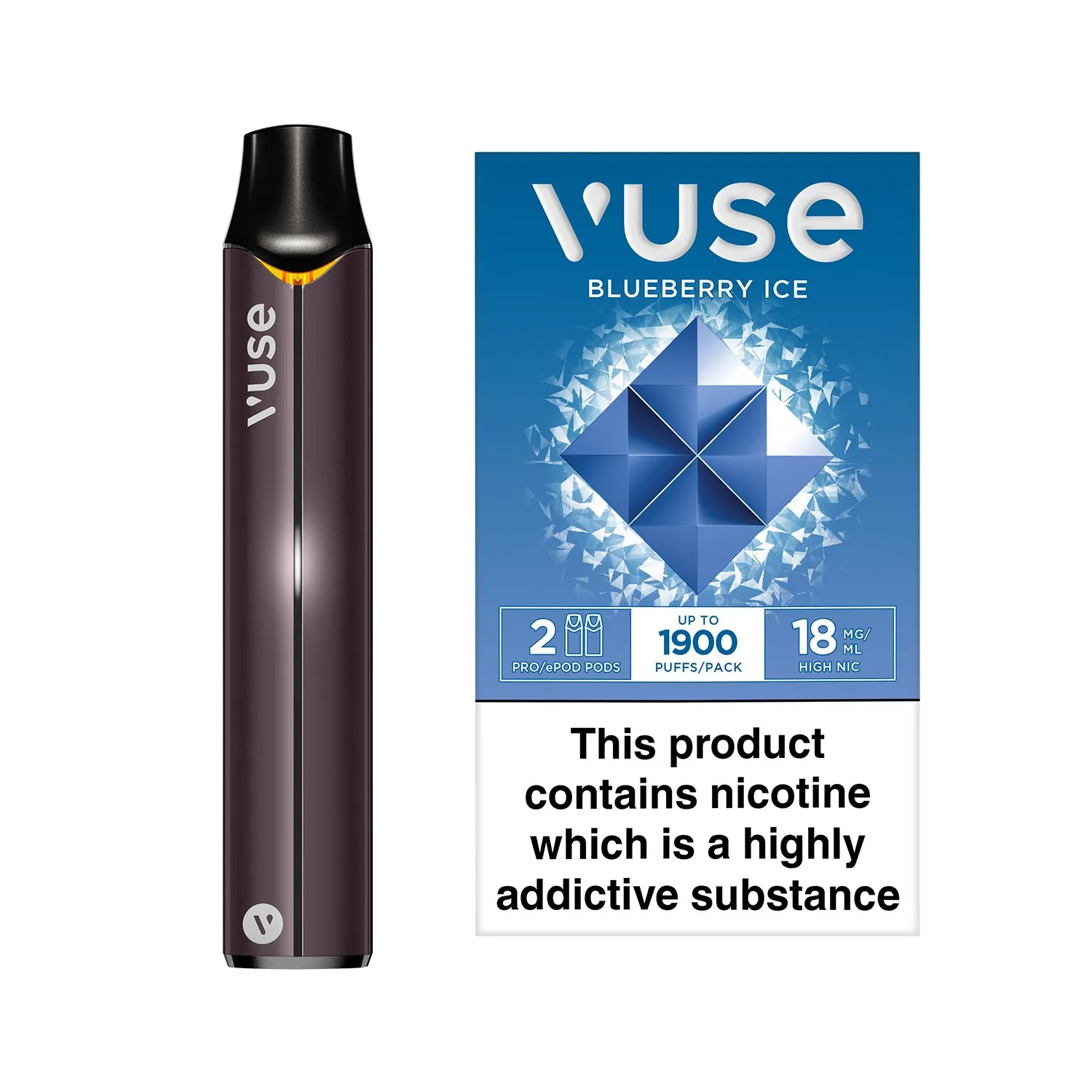 Vuse Pro Device Kit Black & Vuse Pro Pods vPro Bundle