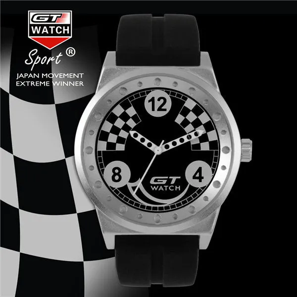 Waterproof GT Authentic Brand Italy Men Watch Fashion Cool Sports Luxury Racing Silicone Clock Wrist Watches relogio masculino H