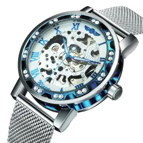 WINNER Hand-wind Mechanical Watch Men's Watch Business Casual Network With Men's Watch