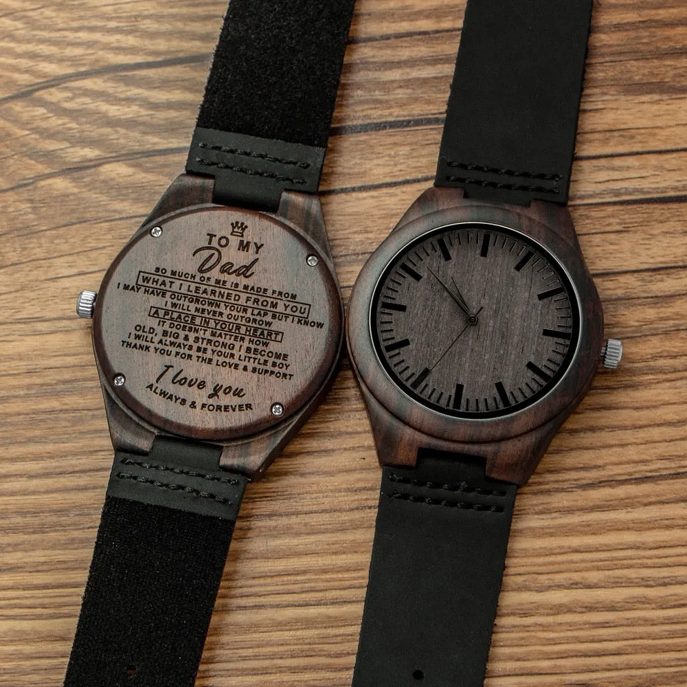 Wooden Men Watch N625