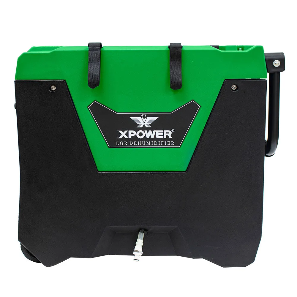 Xpower XD-85L2-Green 145-Pint LGR Commercial Dehumidifier Green w/ Purge Pump