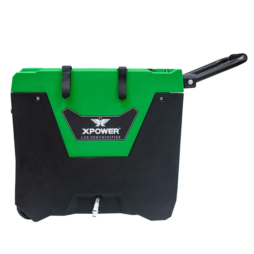 Xpower XD-85L2-Green 145-Pint LGR Commercial Dehumidifier Green w/ Purge Pump