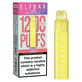 Yellow Edition Elfbar 1200 Pod Kit