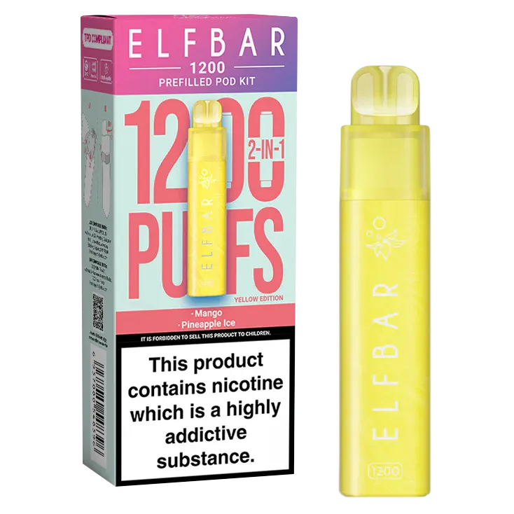 Yellow Edition Elfbar 1200 Pod Kit