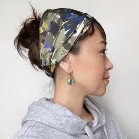 Yoga headband - Stretchy Jersey - Camouflage Butterfly